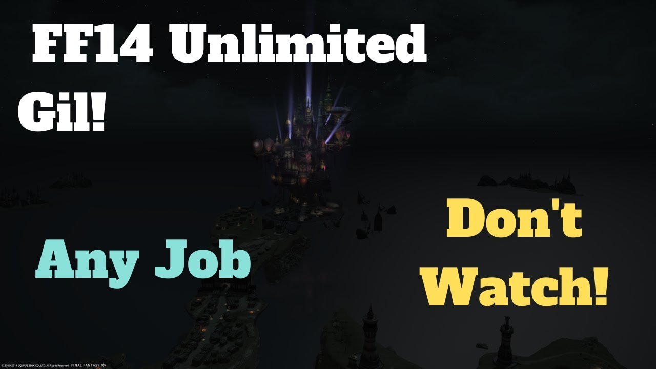 FF14 Make Tons of Gil (Do Not Watch)