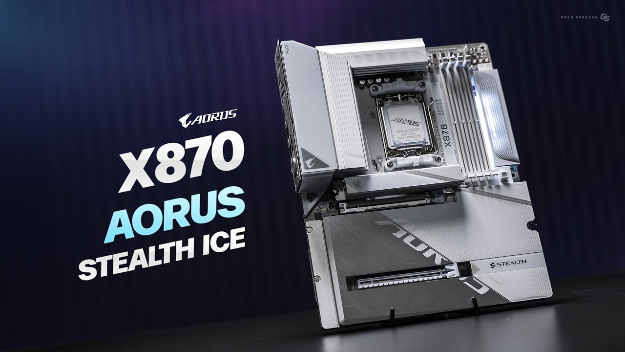 AM5 is finally getting the love it deserves! // Gigabyte X870 AORUS Stealth ICE