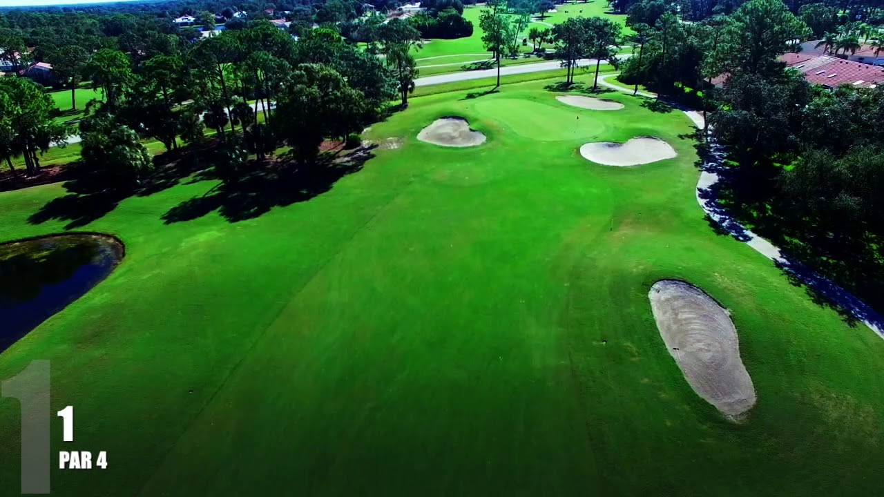Lakes Course Hole 1