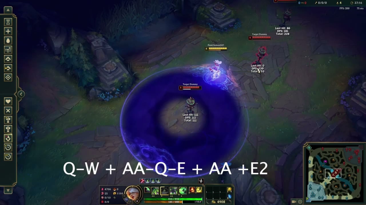 Akali Combos