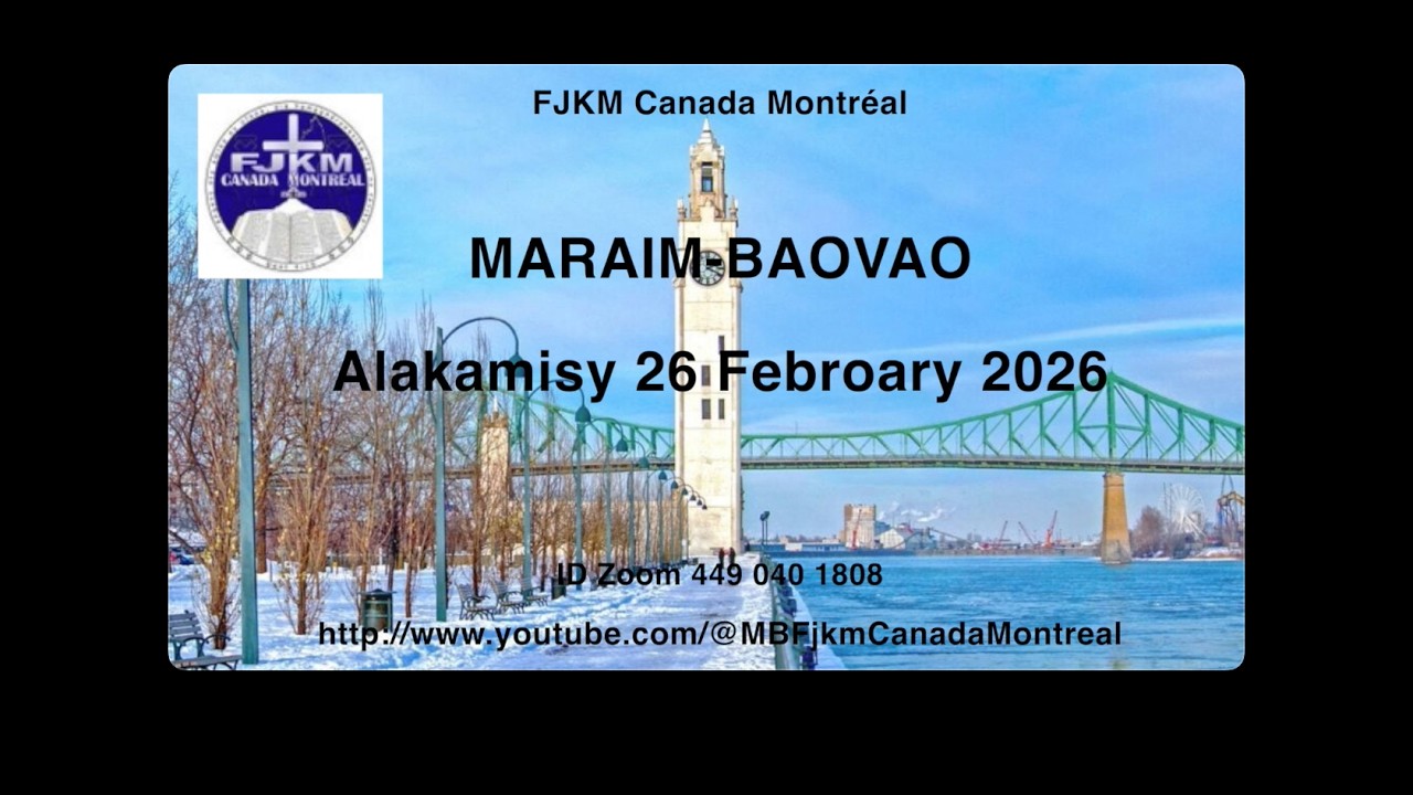 Alakamisy 26 Febroary 2026