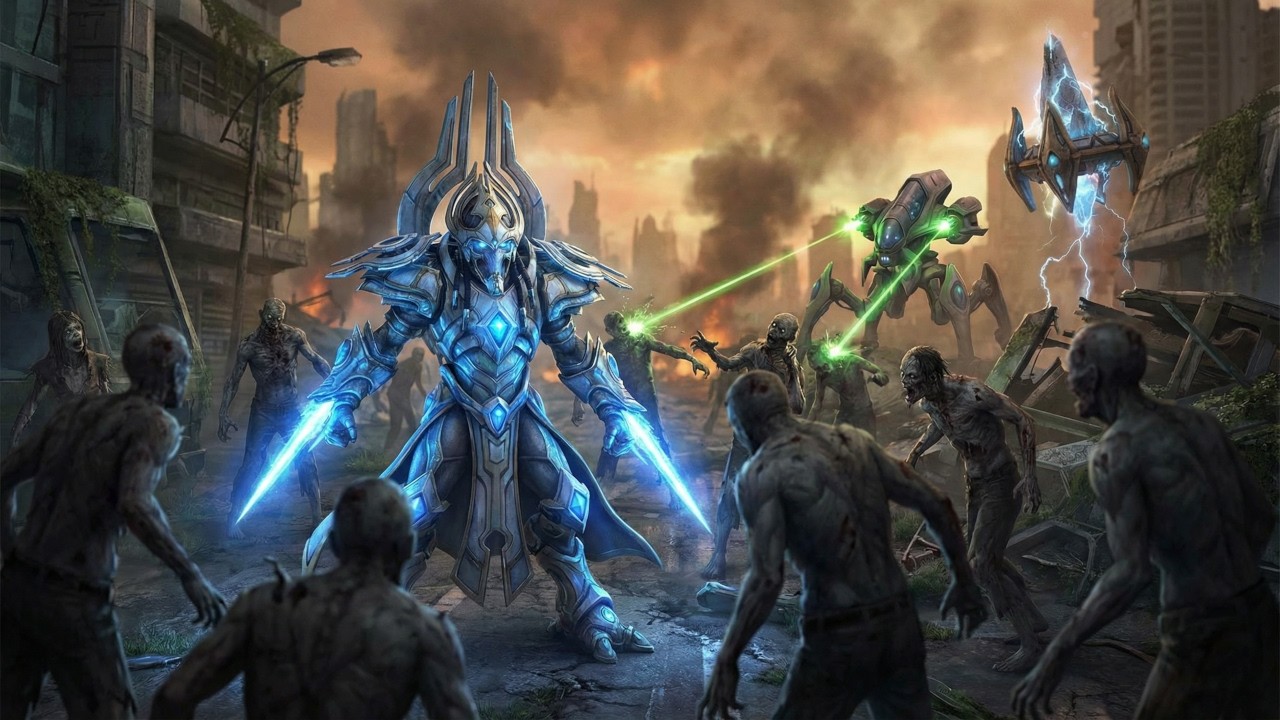 Starcraft 2 - CO-OP game 87 - Brutal+ difficulty feat. Pilipili as Stukov