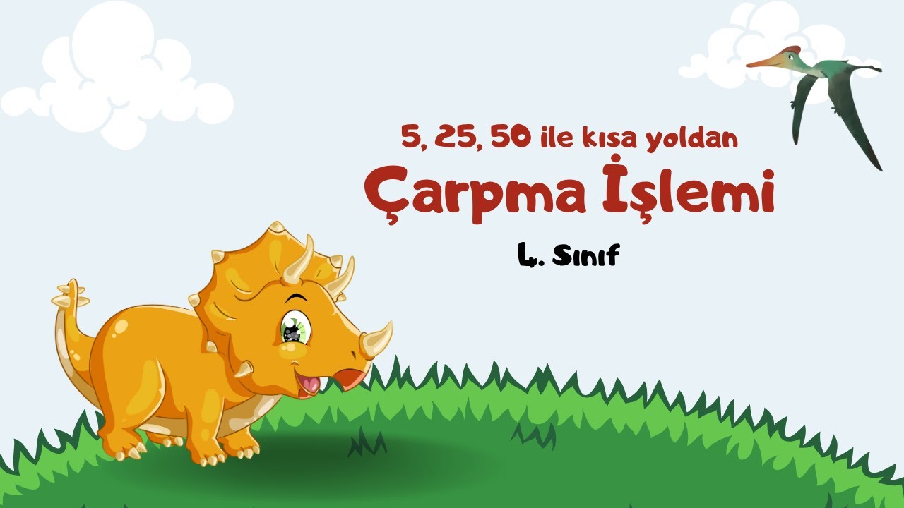 4. Sınıf  5, 25, 50 ile Kısa Yoldan Çarpma İşlemi  #çarpmaişlemi