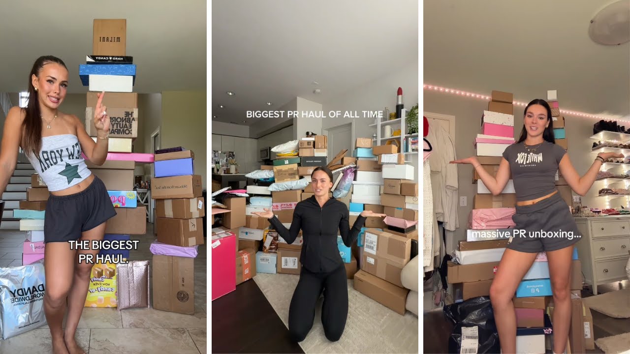 Pr Unboxing Haul | TikTok Compilation