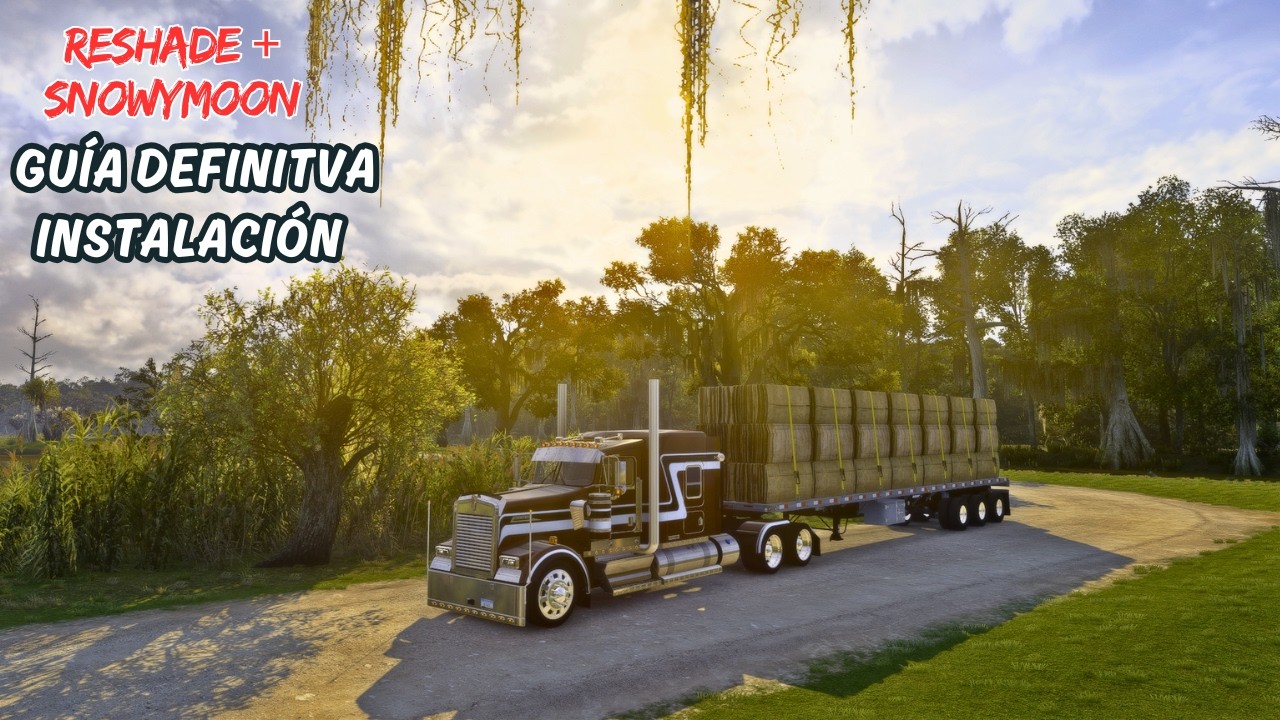 🎨 RESHADE + SNOWYMOON GUÍA DEFINITVA INSTALACIÓN |  ATS - ETS2 1.58