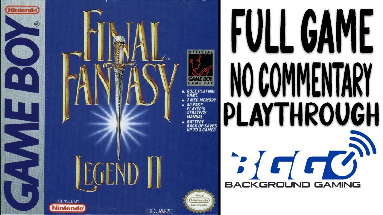 Final Fantasy Legend II - Walkthrough - No Commentary