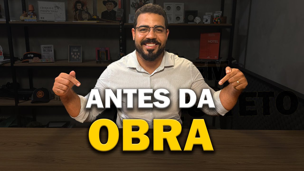 O que decidir antes de começar uma obra