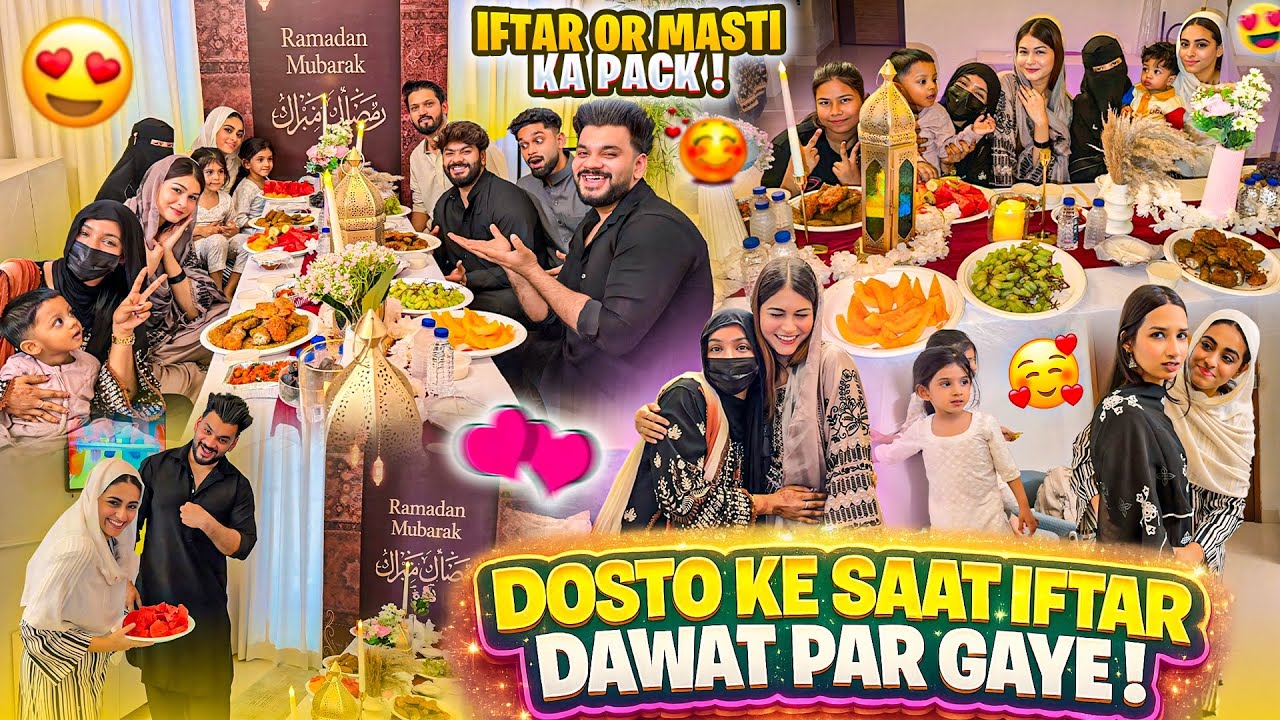 Dosto Ke Saat Iftar Dawat Par Gaye 😍| Iftar Or Masti Ka Pack | Fokats | Abresh & Zeeshan