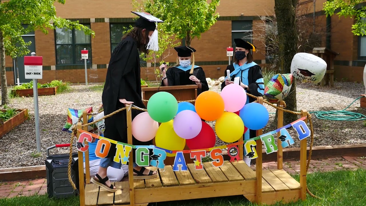Fairway Holds Surprise Graduation Ceremony for Student Teacher