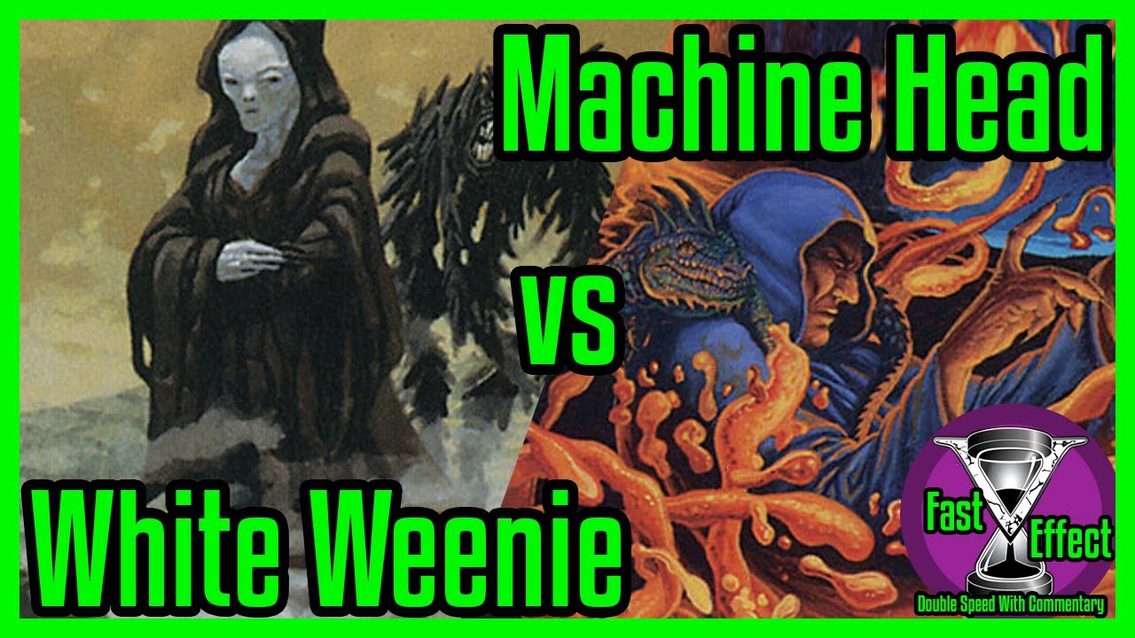 White Weenie vs Machine Head | Premodern Magic: The Gathering w/Commentary | Fast Effect | ELD's MTG