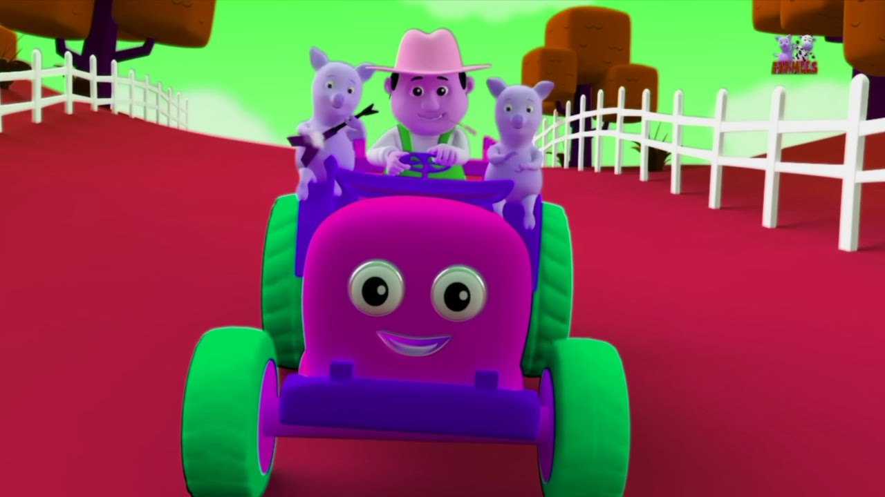 Old MacDonald Had A Farm With Two Pig || Sponsored By Gamavision Csupo Effect || Nursery Rhymes 