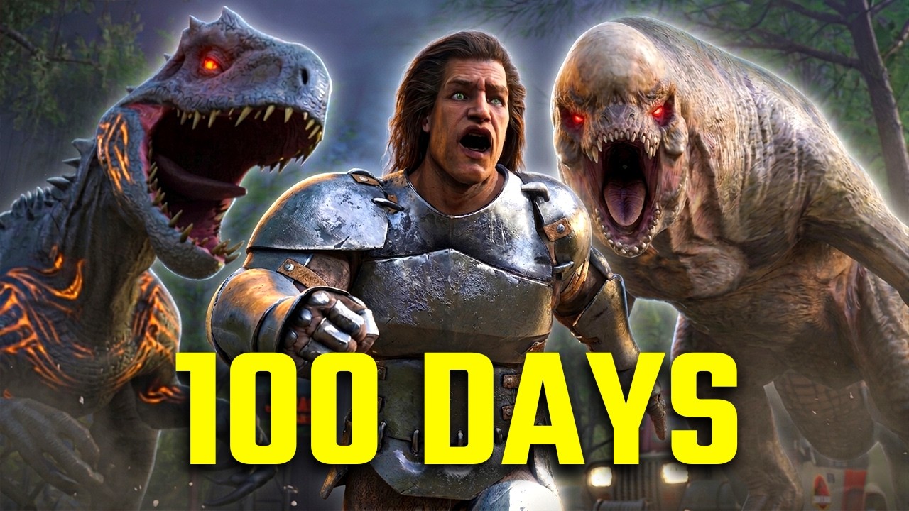 I Survived 100 Days in Jurassic World REBIRTH
