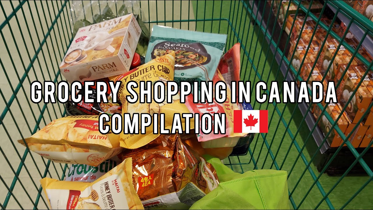 Grocery Shopping Trips in Canada 🛒