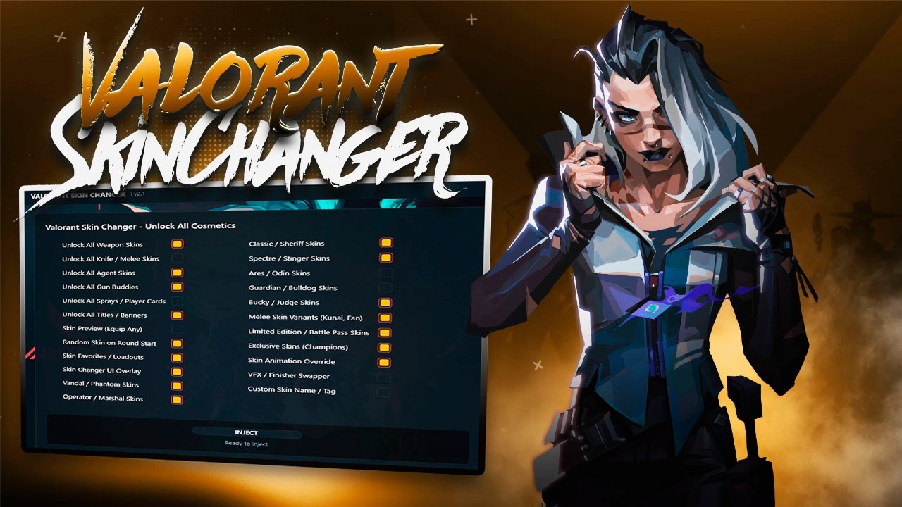 Valorant Skin Changer 2026 - Free Unlock All Skins Tool | Valorant Skin Changer 2026