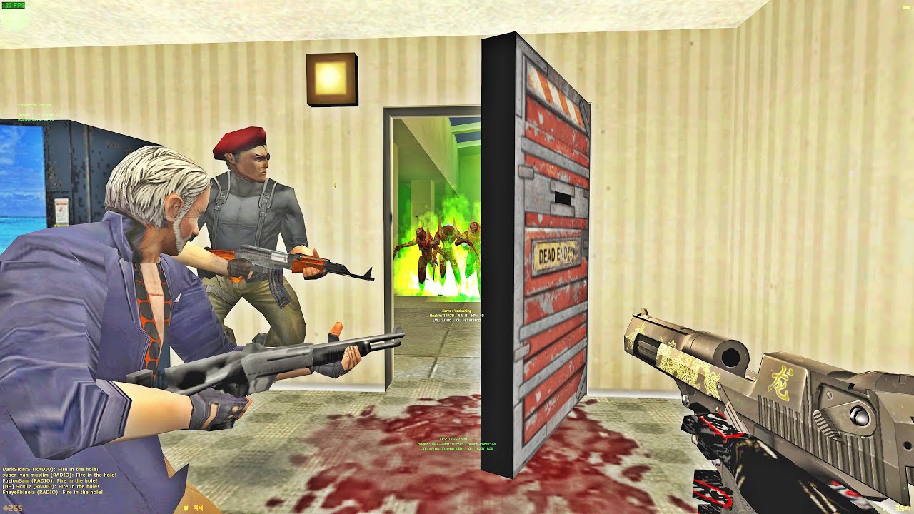 Counter-Strike: Zombie Escape Mod - ze_L4D2_Hotel_Remake | Hentai Squad