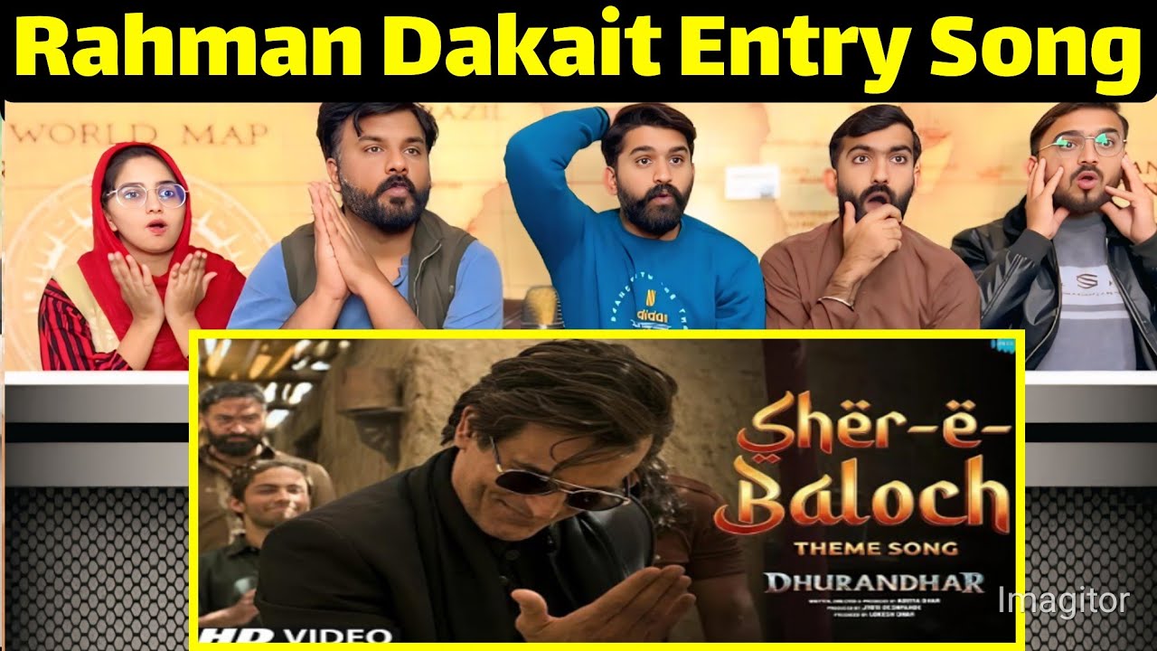Reaction On Rahman Dakait Entry Song | Dhurandhar || RXYUGA | Akshaye Khanna Viral Song