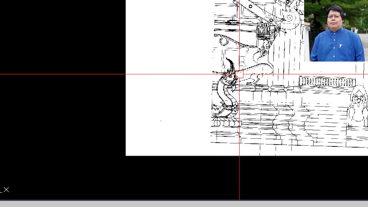 การลอกลายรูปภาพด้วย AutoCAD ตอนที่ 1/3 สอน AutoCAD โดย อาจารย์โฟม โทร.089-6320232