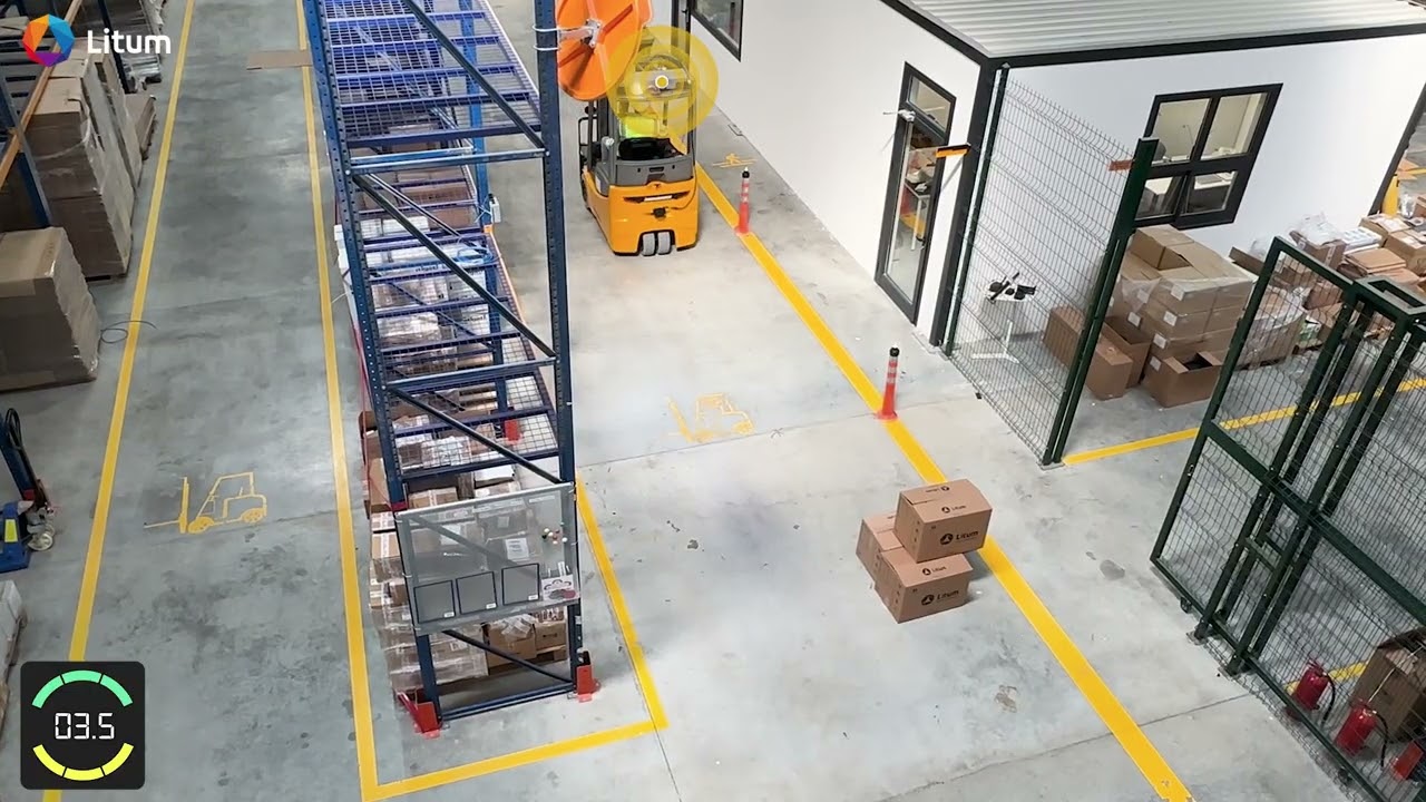 Forklift Collision Prevention Made Easy with PathAware by Litum