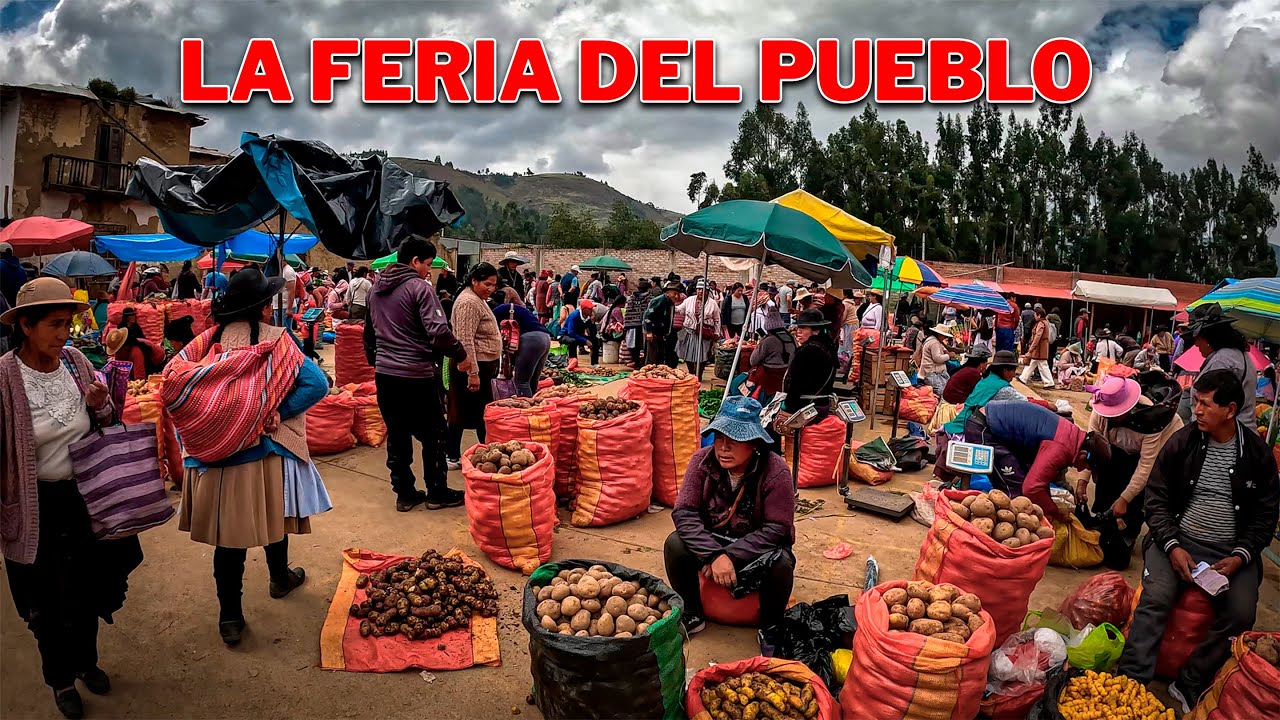 Sapallanga: LA FERIA DEL PUEBLO que vive cada jueves