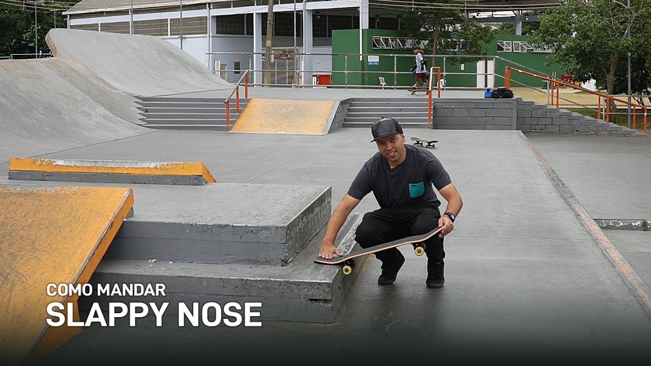 Como Mandar SLAPPY NOSE SLIDE (Manobra Fácil) Skate