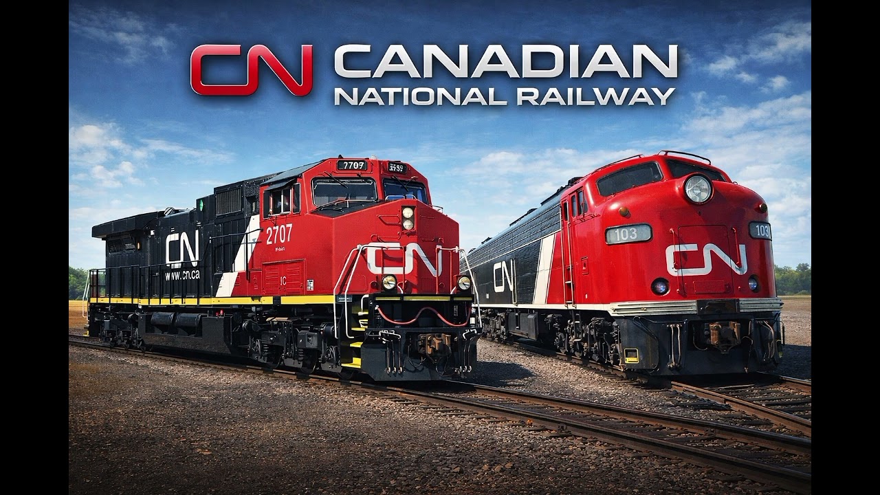 CANADIAN NATIONAL RAILWAY (OBSIDIAN PRODUCTIONS)(MUSIC)(DARK SYNTHWAVE)