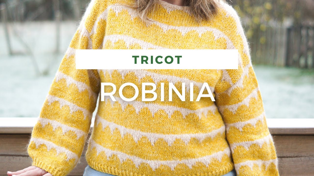 ROBINIA SWEATER d'Anne Ventzel — Pull Hiver