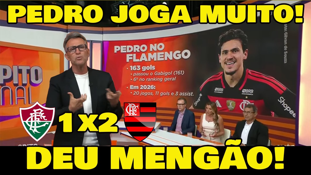 NETO EXALTA PEDRO DO FLAMENGO! 