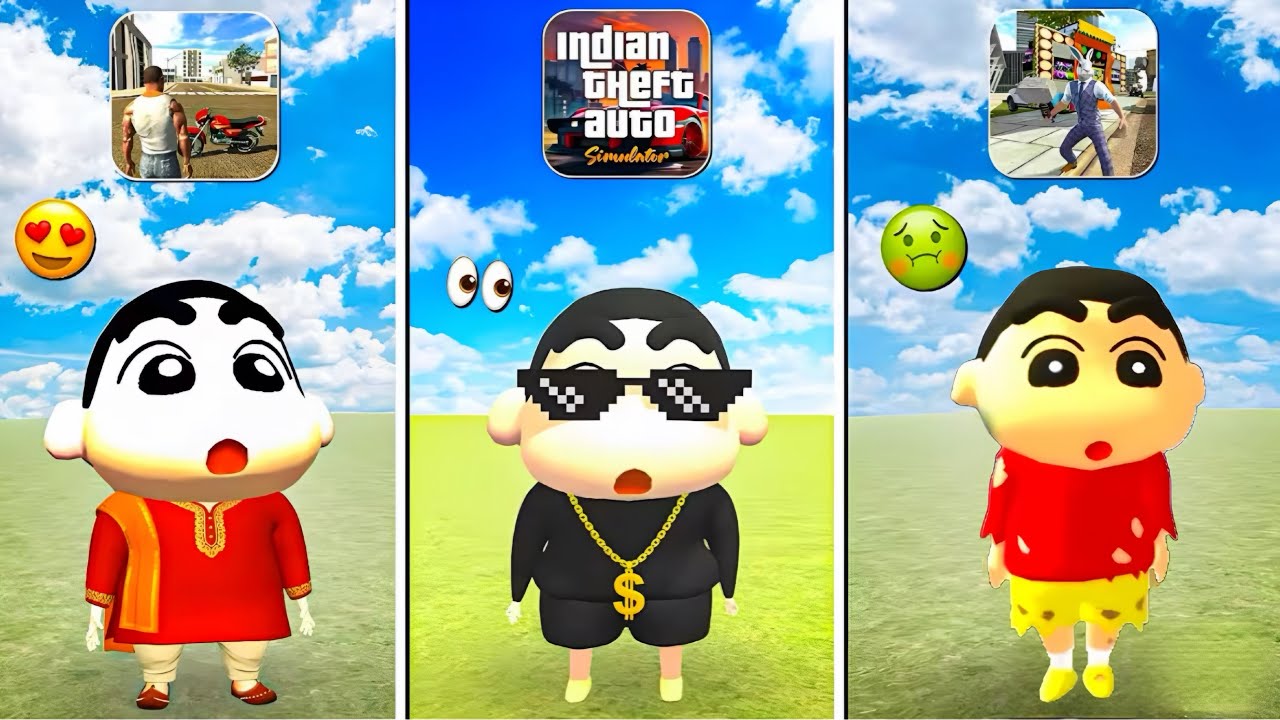 SHINCHAN IN INDIANGTA GAMES 😍🔥