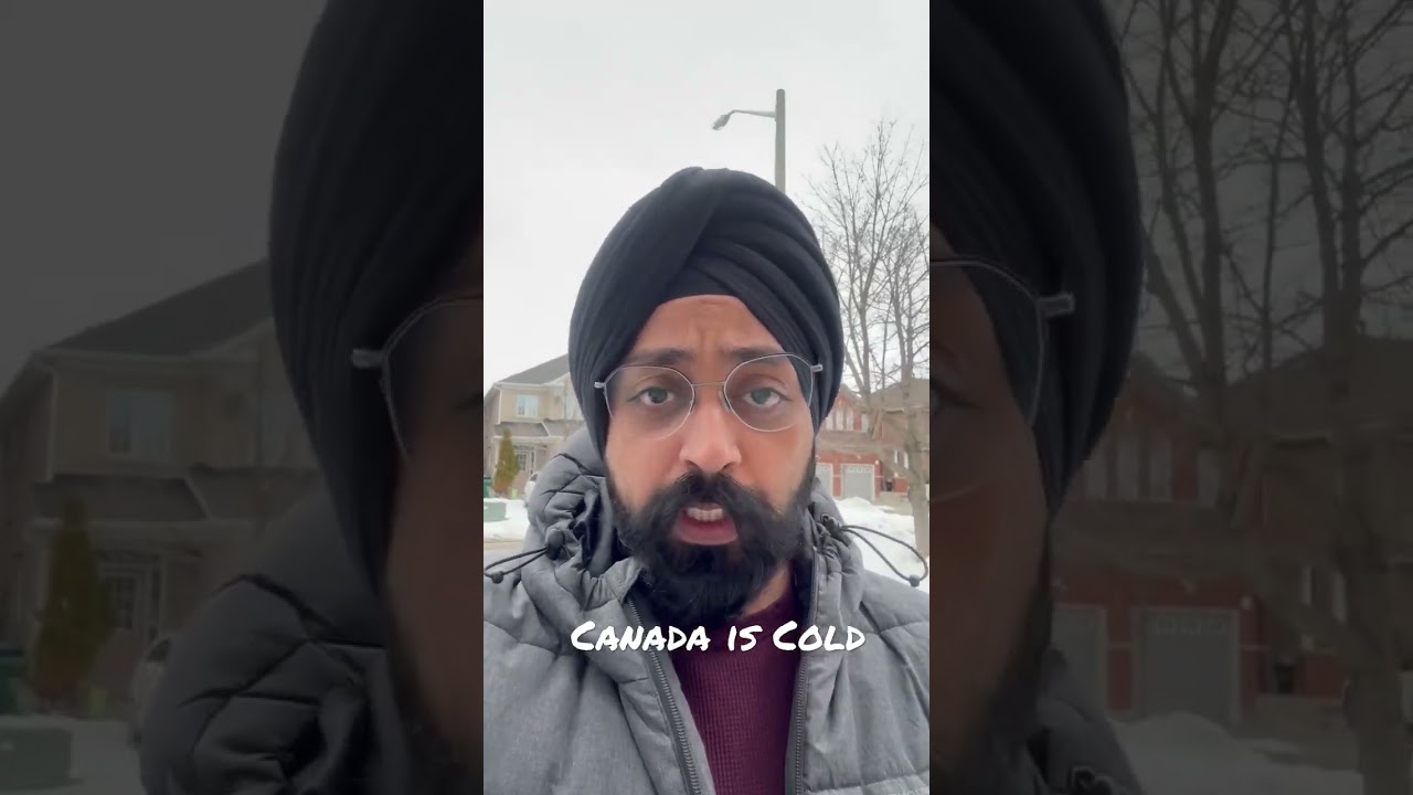 Winters in Canada! 🥶#followycd #immigrationcanada #lifeincanada #canadablogger