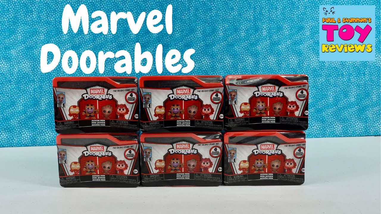Распаковка фигурки Marvel Disney Doorables Action Peek Blind Box