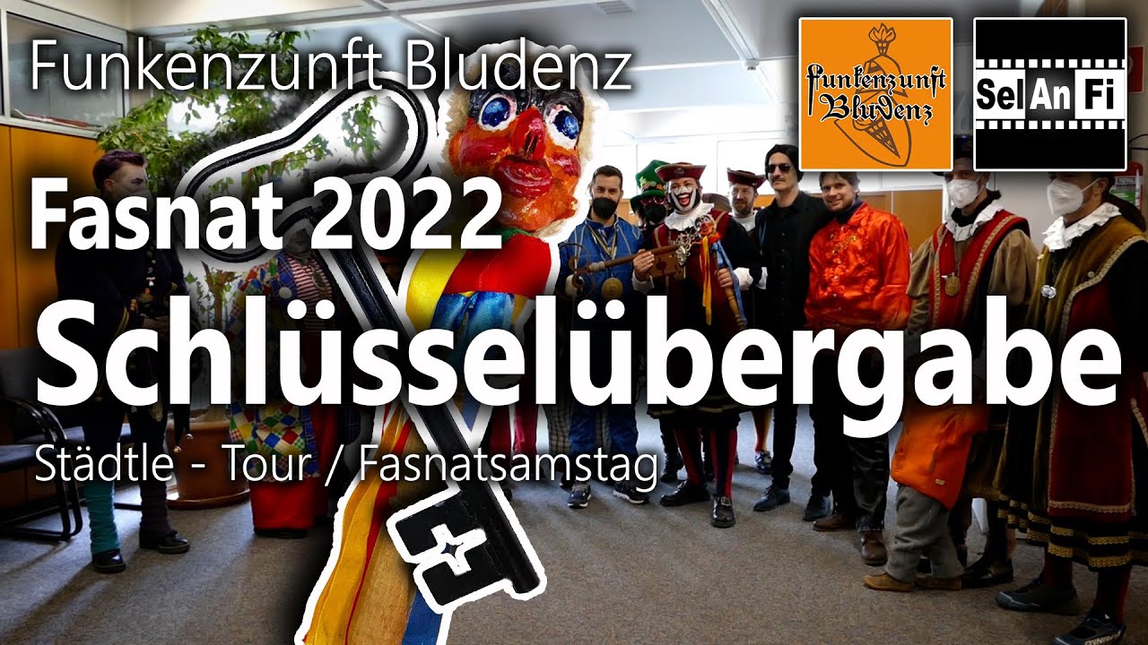Schlüsselübergabe 2022 🗝 - Funkenzunft Bludenz 🔥 - Fasnat - Fasnatsamstag