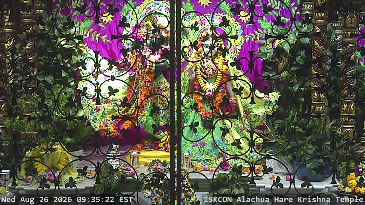 LIVE Broadcast - ISKCON Alachua Hare Krishna Temple