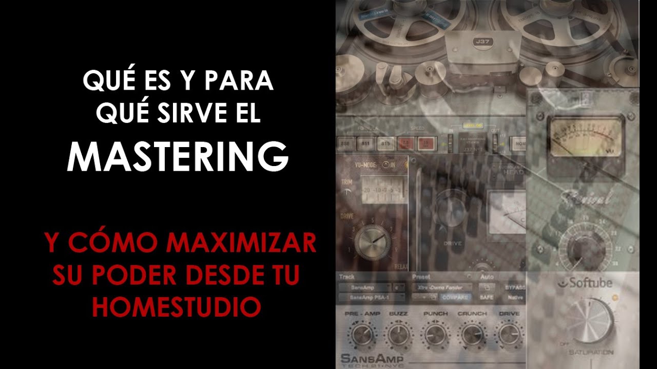 &iquest;Qu&eacute; es y para qu&eacute; sirve el Mastering? - ProduceAudio.net