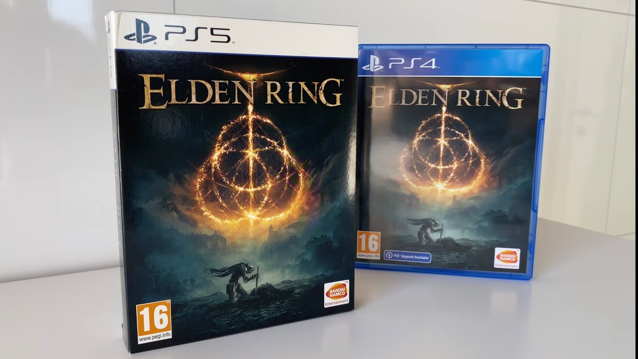Elden Ring Launch Edition Unboxing ASMR - PlayStation 5 - PlayStation 4