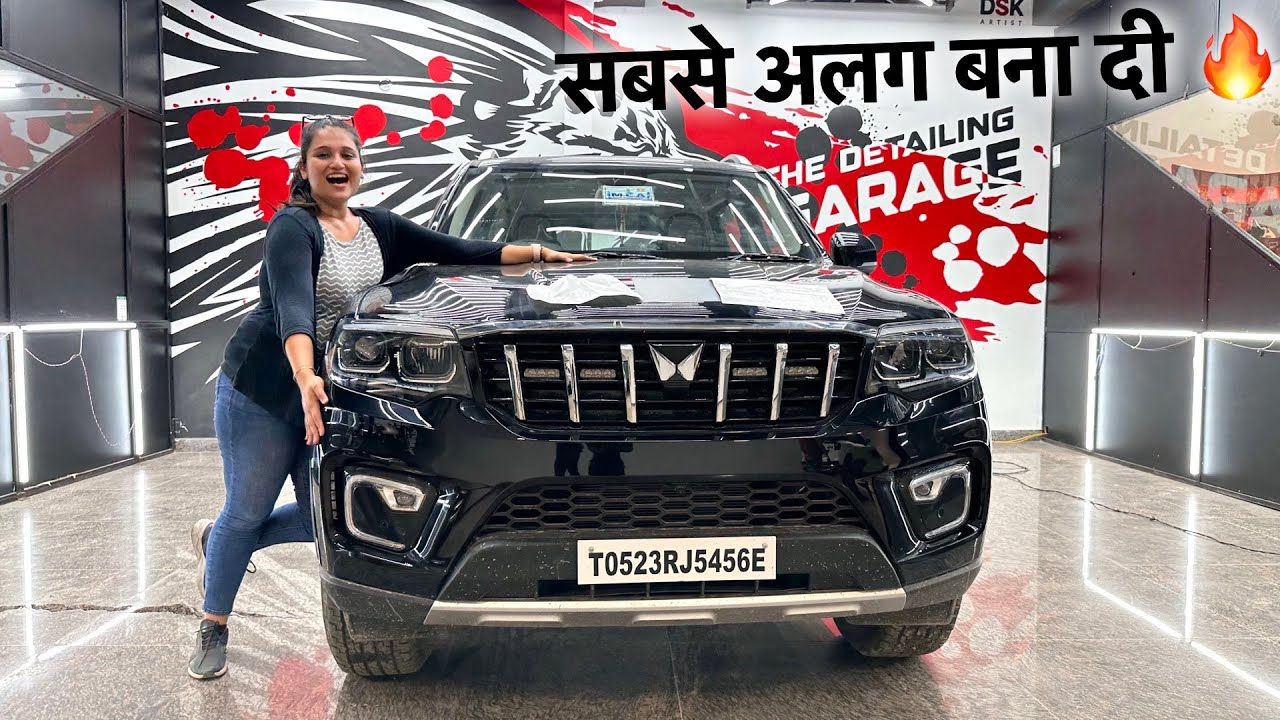 BRAND NEW WRAP ON OUR SCORPIO N - सबसे UNIQUE SCORPIO 😎