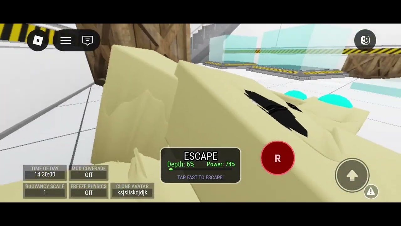Quicksand experience we are playing