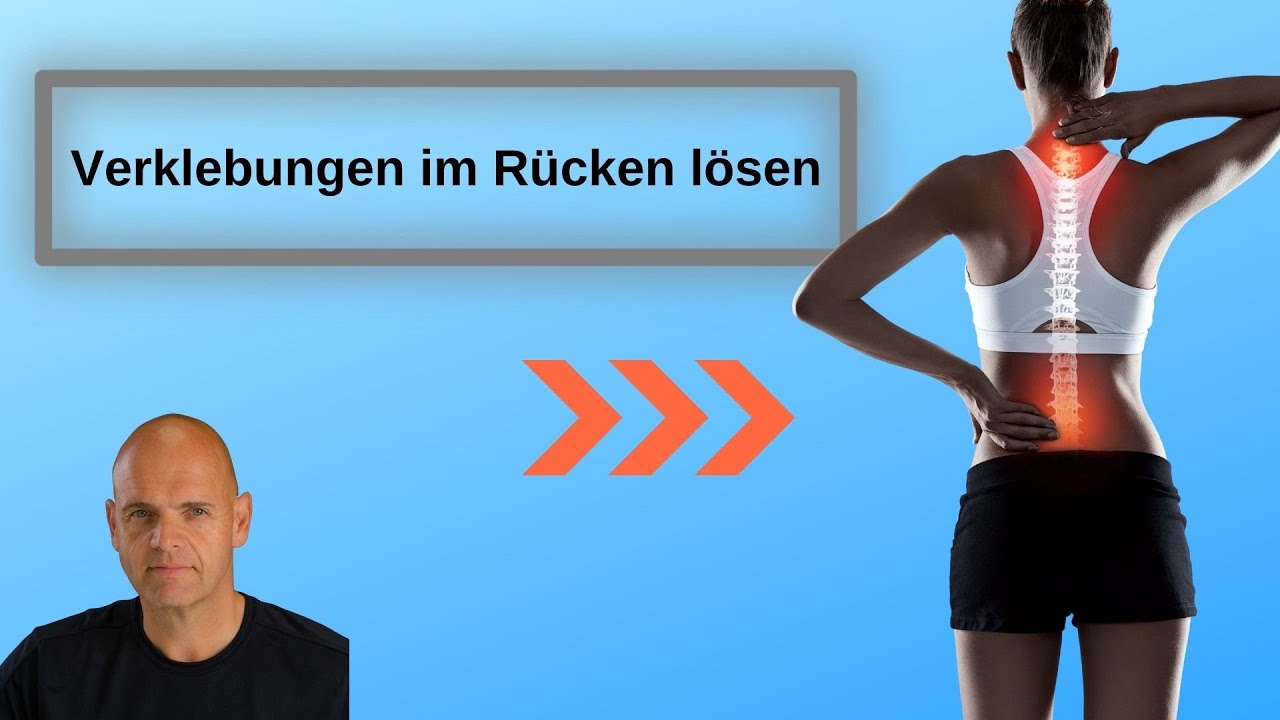 Verklebungen im Rücken und Nacken lösen!