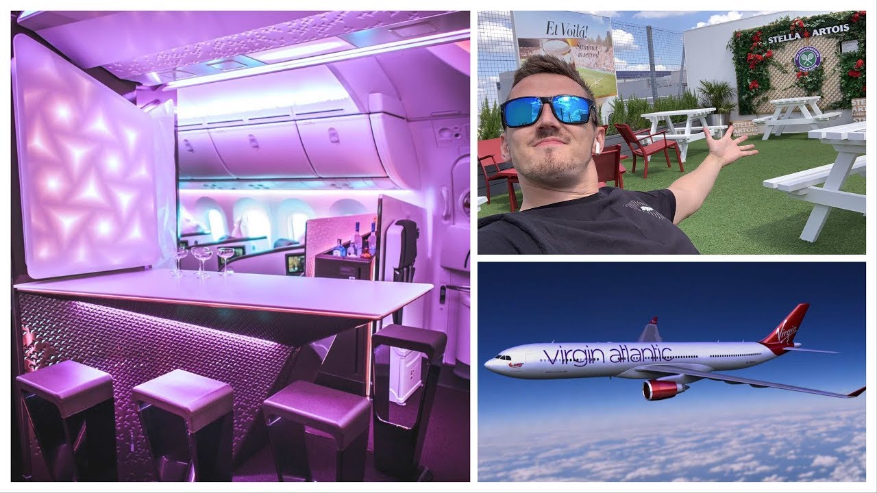 The First Class Experience! (Bar On Plane)