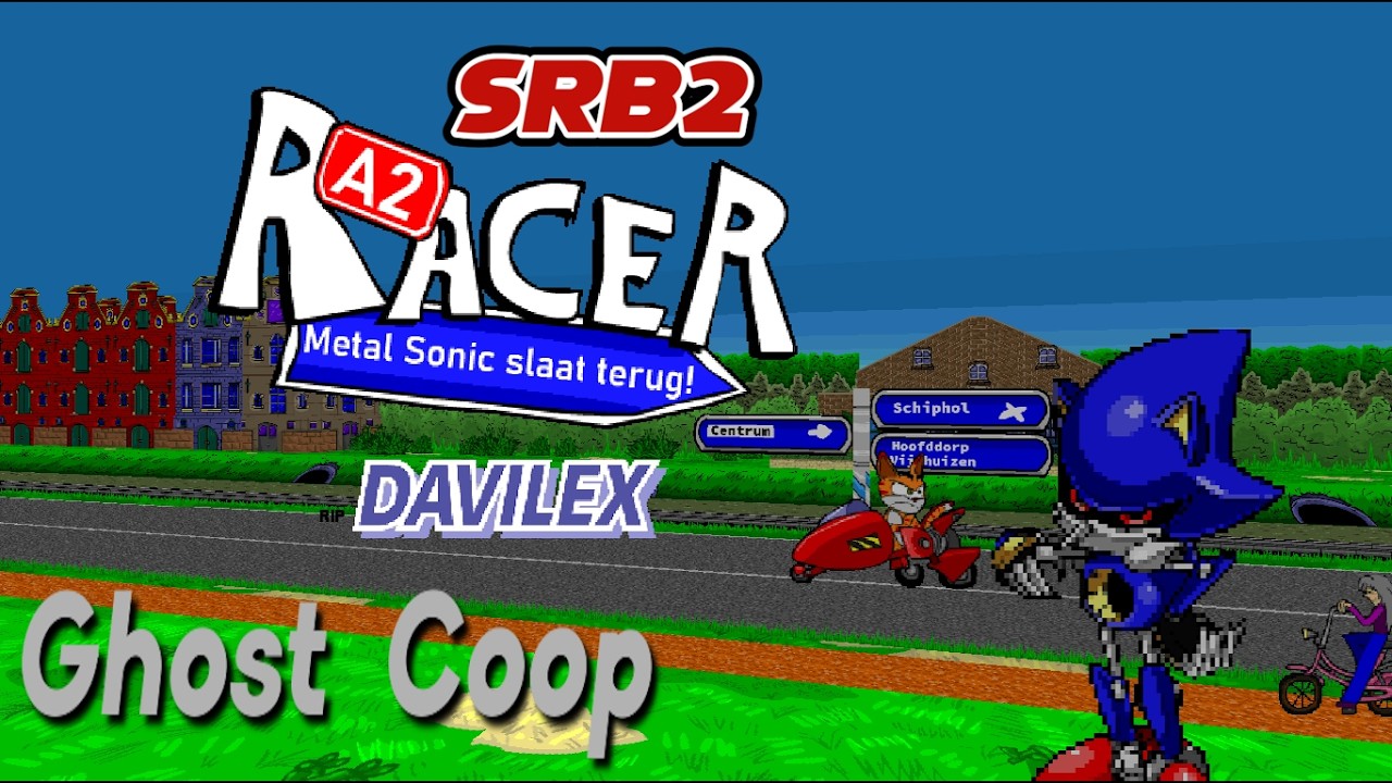 SRB2 Mod A2 Racer (Ghost Coop) Vs. Metal