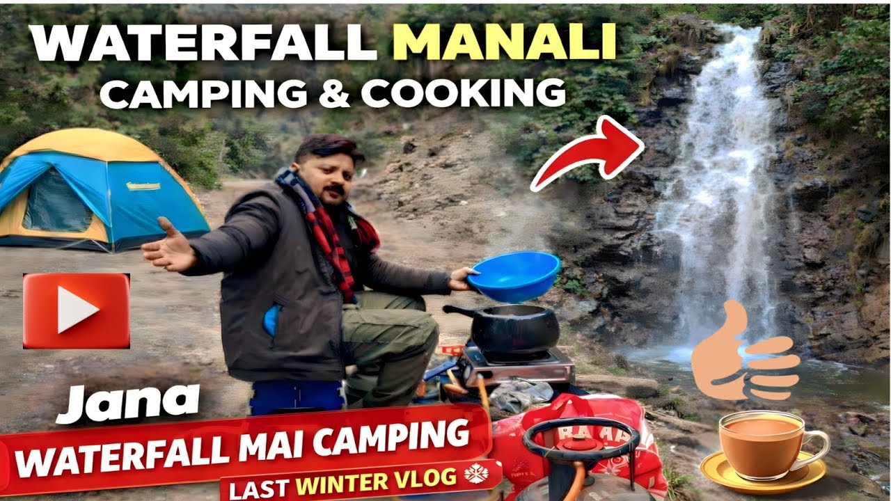 EP-13 Winter Himachal Camping Last Vlog ❄️ | Jana Waterfall Se Ghar Wapsi | Car Camping & Cooking