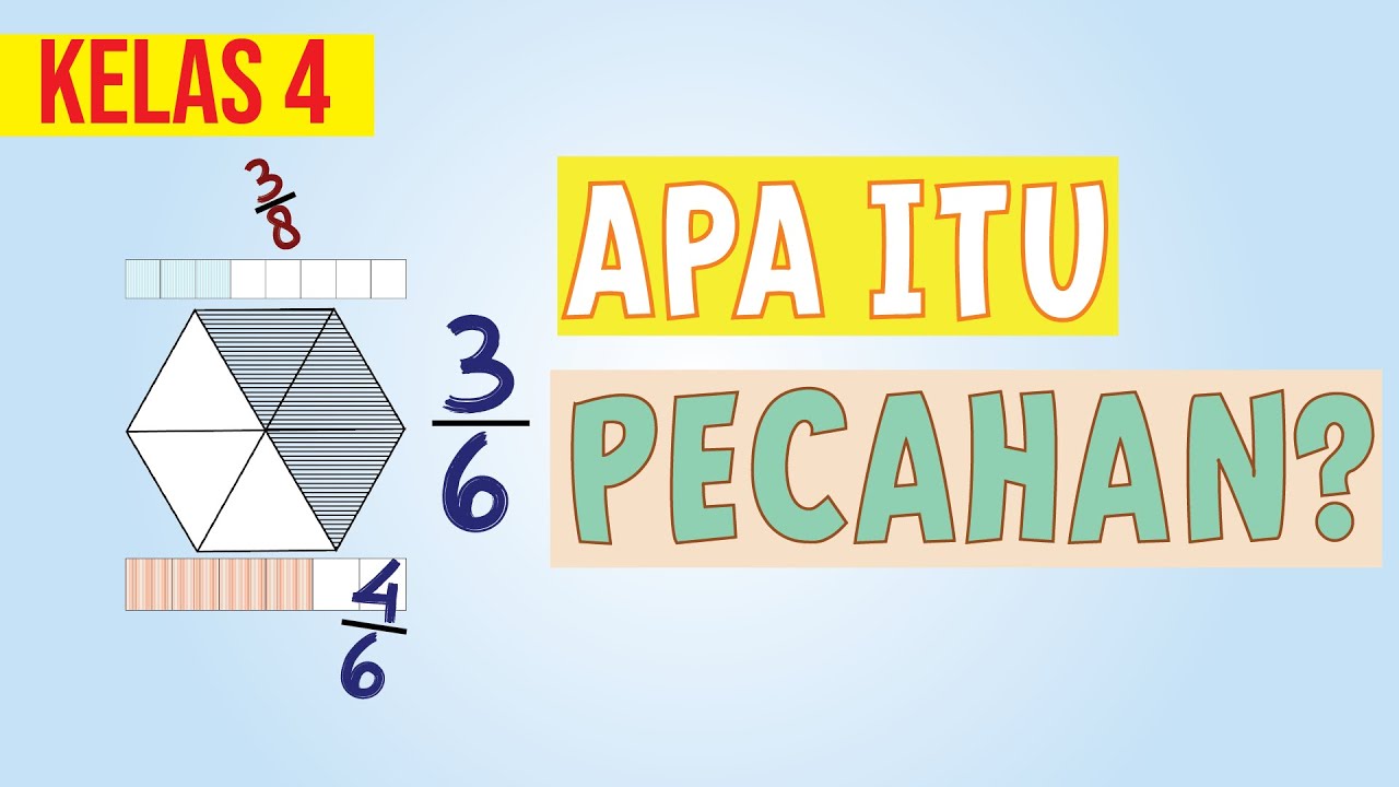 MATEMATIKA KELAS 4 PECAHAN | BILANGAN PECAHAN