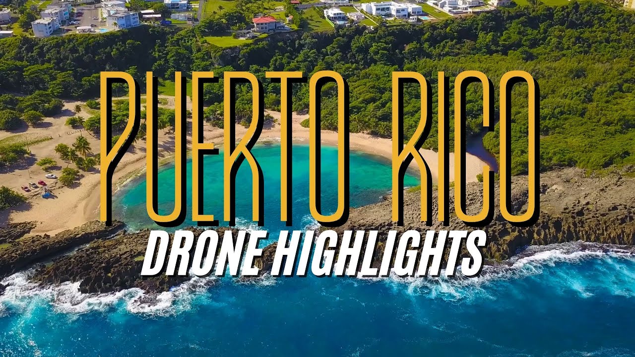 Puerto Rico in 4k - (Drone Highlights)