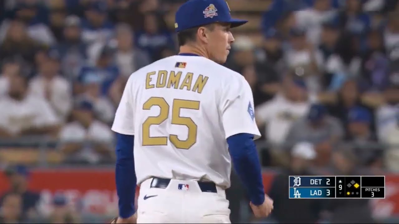 The Tommy Edman Inning Dodgers 3/28/25 (Former 2021 Gold Glove at 2nd base)