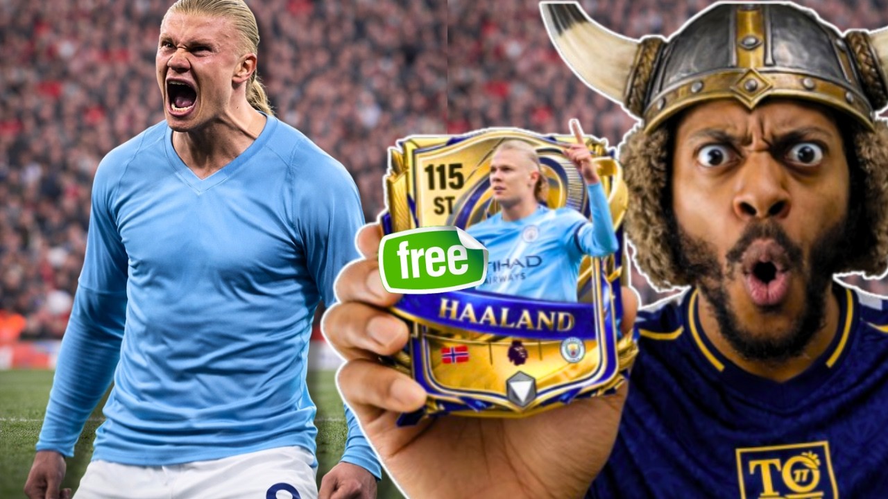 Haaland 115 UTOTY Vale a Pena no FC Mobile?