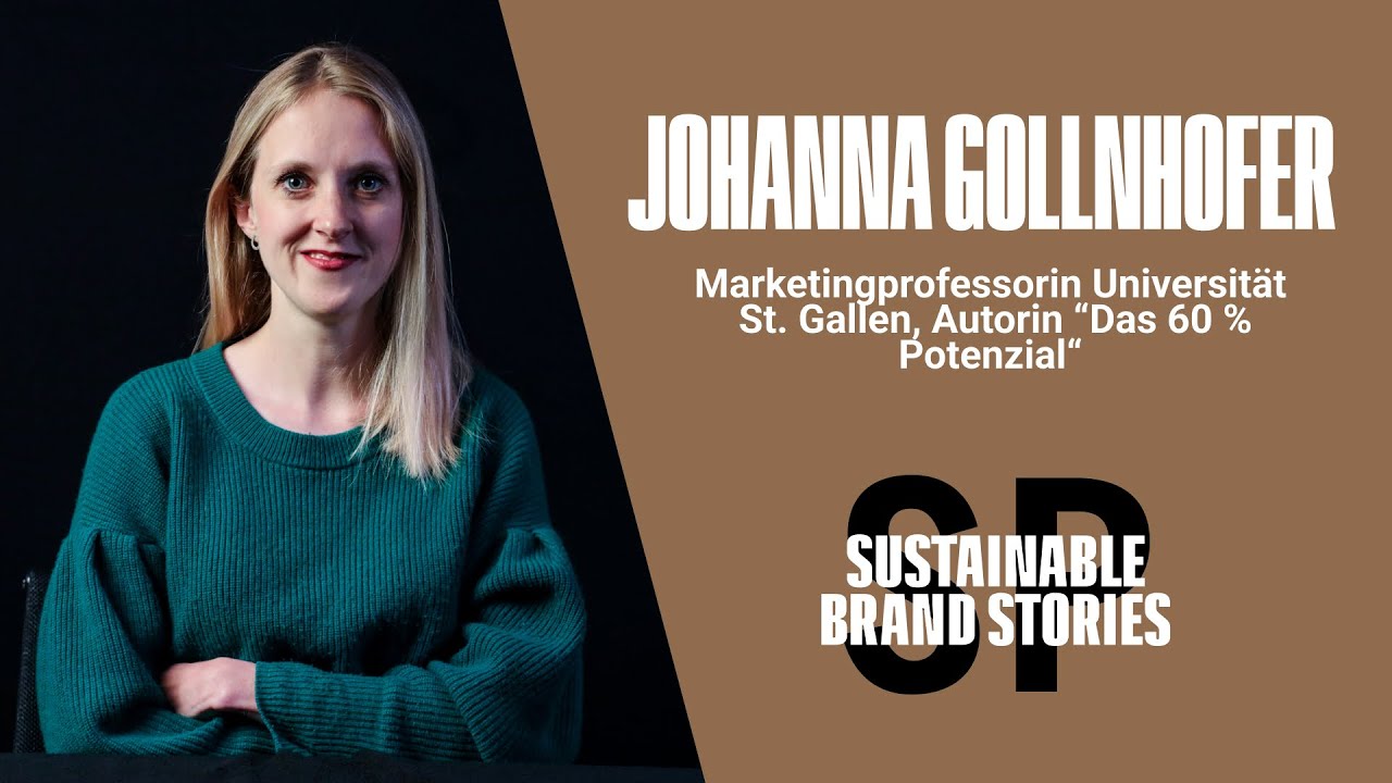 Wie knacken nachhaltige Marken den Mainstream, Johanna Gollnhofer? | 40
