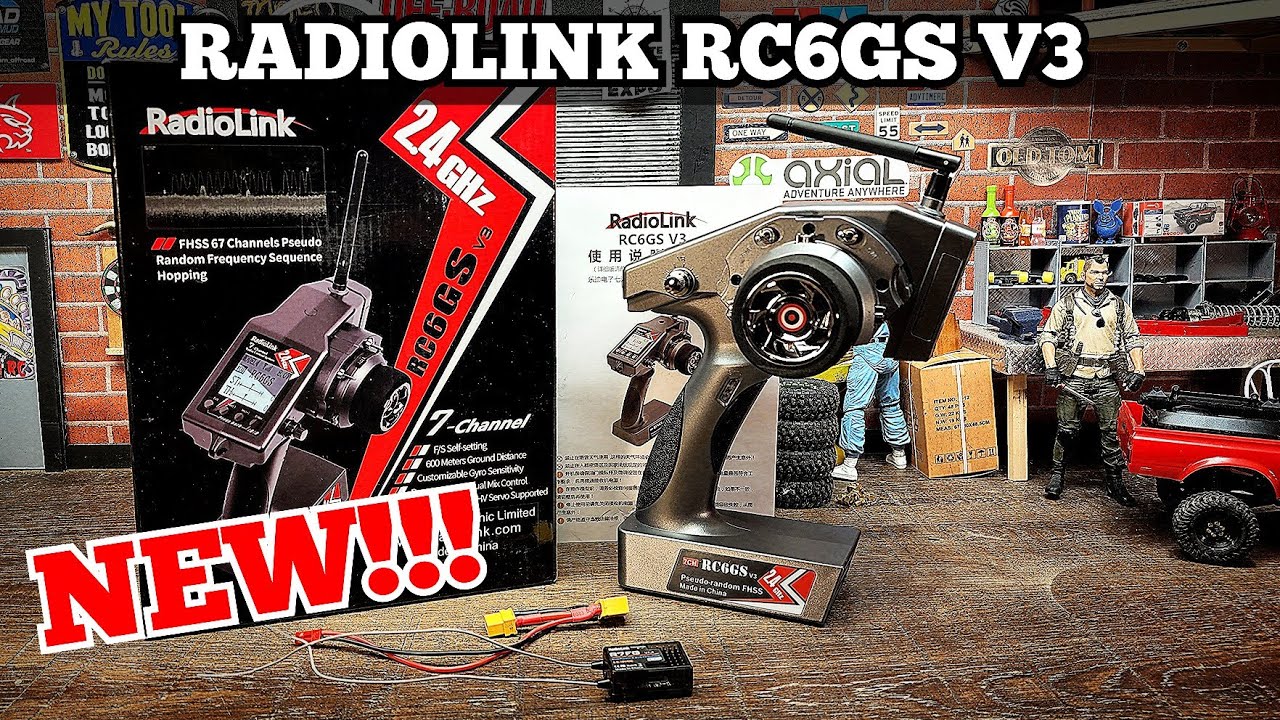 Radiolink RC6GS V3 unboxing and basic setup/binding