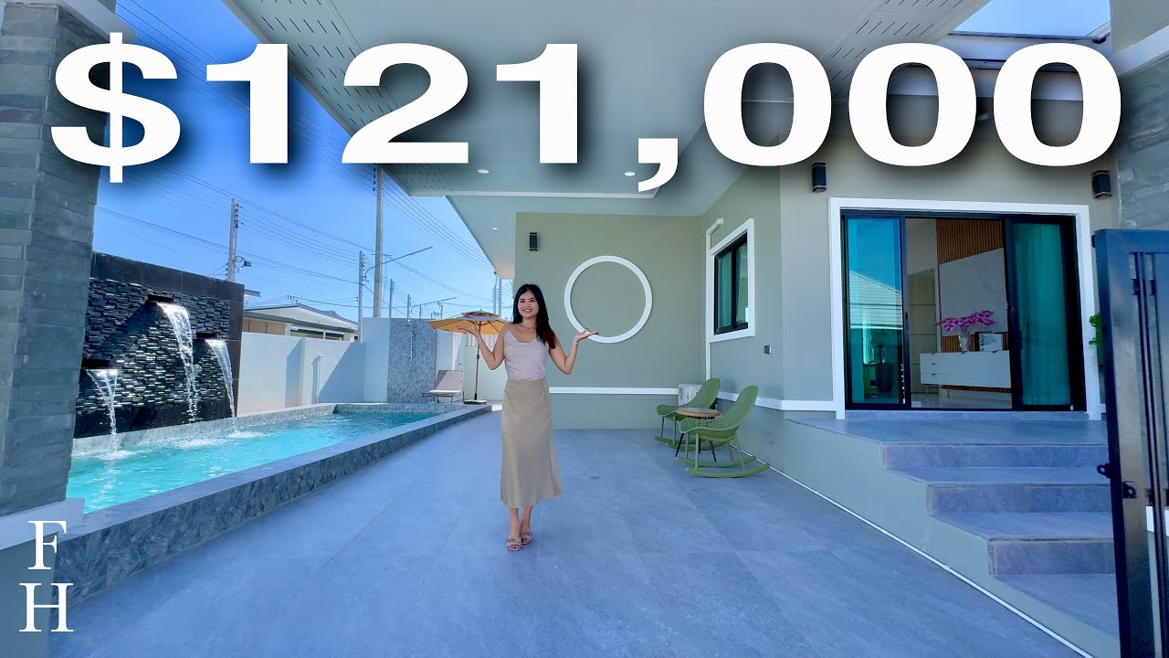 3,899,000 THB ($121,000) Brand New Villa for Sale in Hua Hin, Thailand