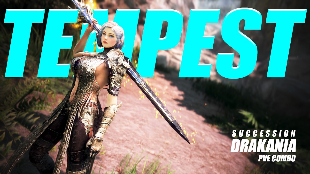 BDO Drakania Succession PVE Combo | TEMPEST