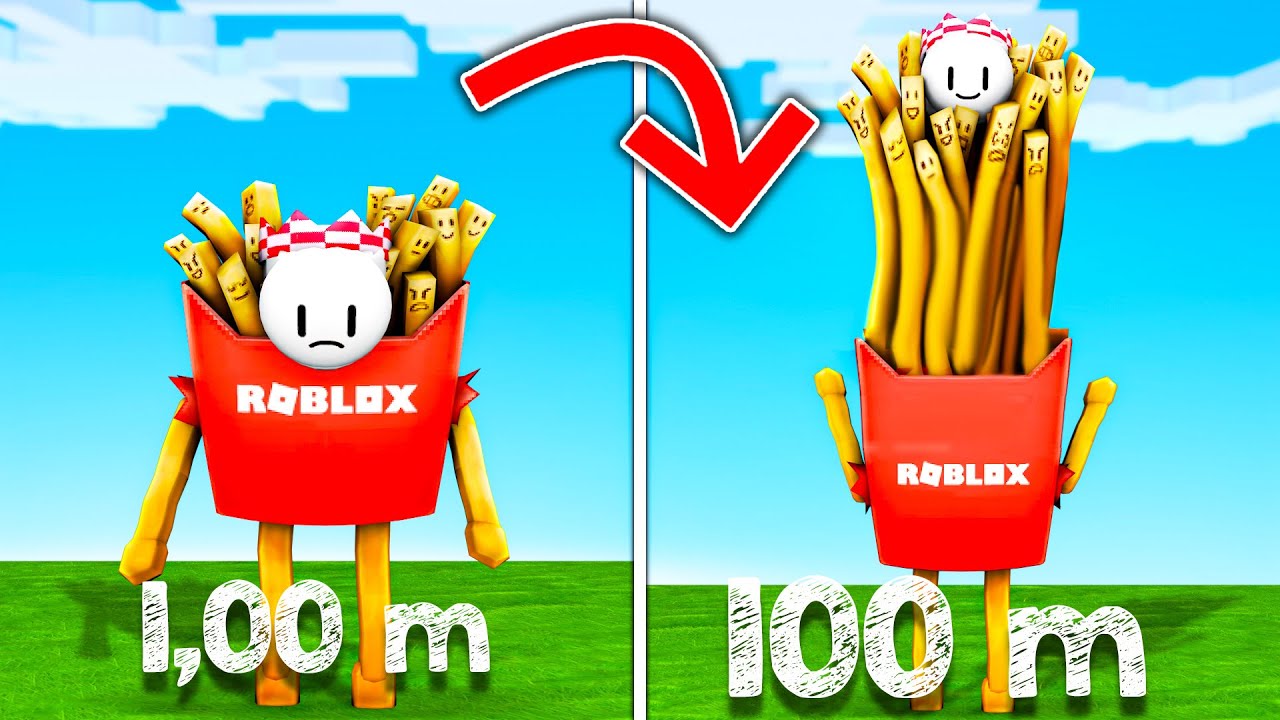 wir WACHSEN JEDE SEKUNDE in ROBLOX