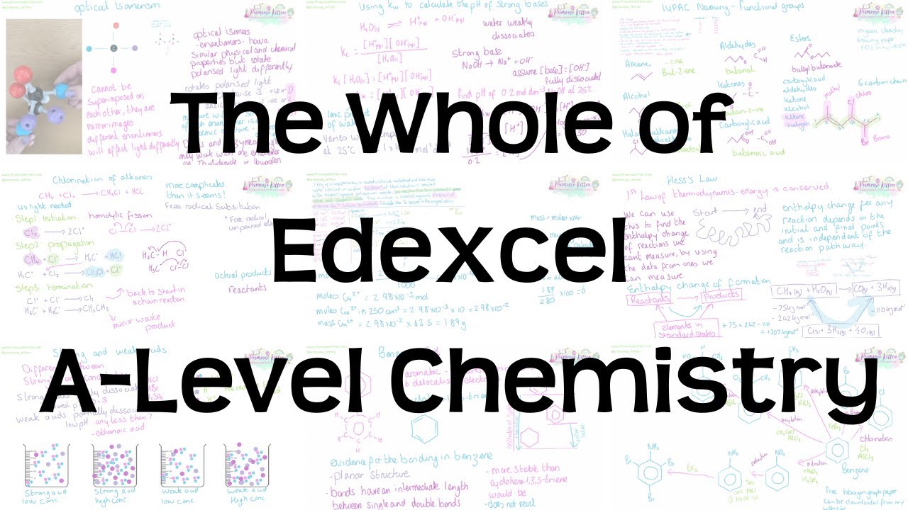 The Whole of Edexcel A-Level Chemistry